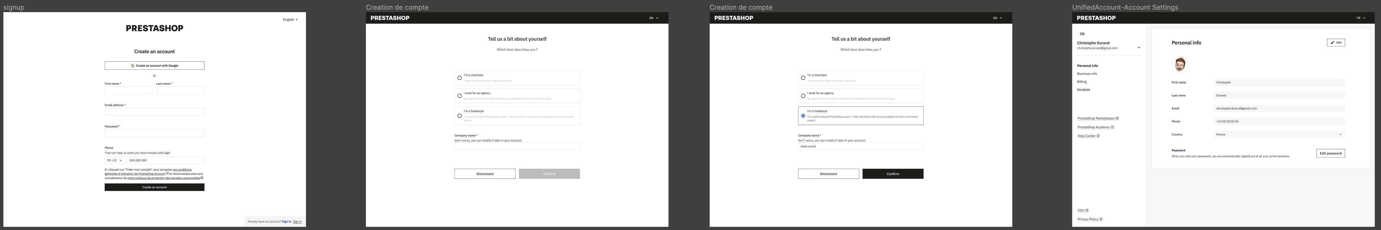 Sign in/Sign up — Full flow overview